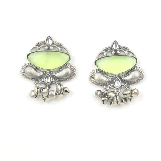 Yellow Chimes handcrafted earrings - cultural events