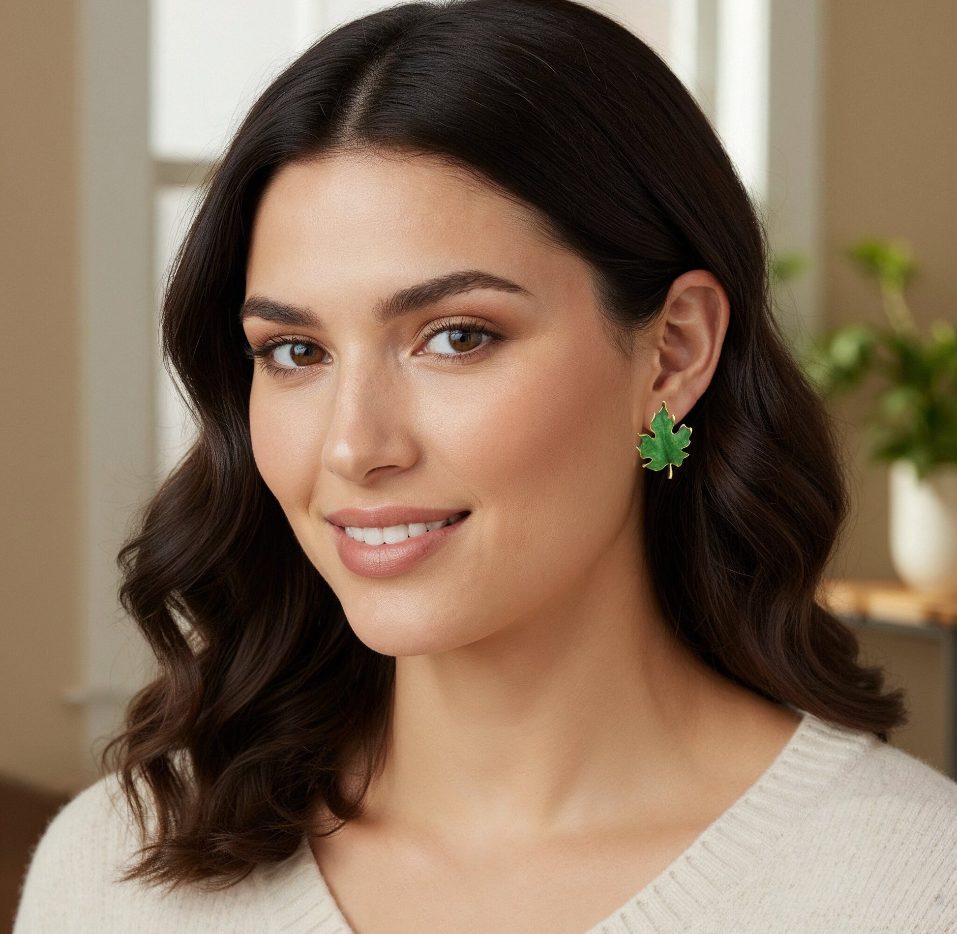 Yellow Chimes earrings set - gift for women