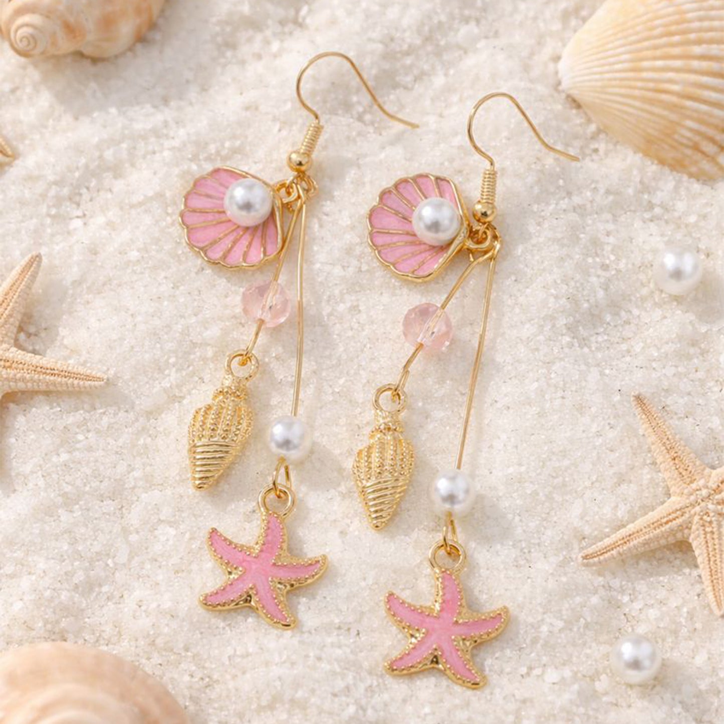 Yellow Chimes trendy drop earrings - vacation outfit enhancer