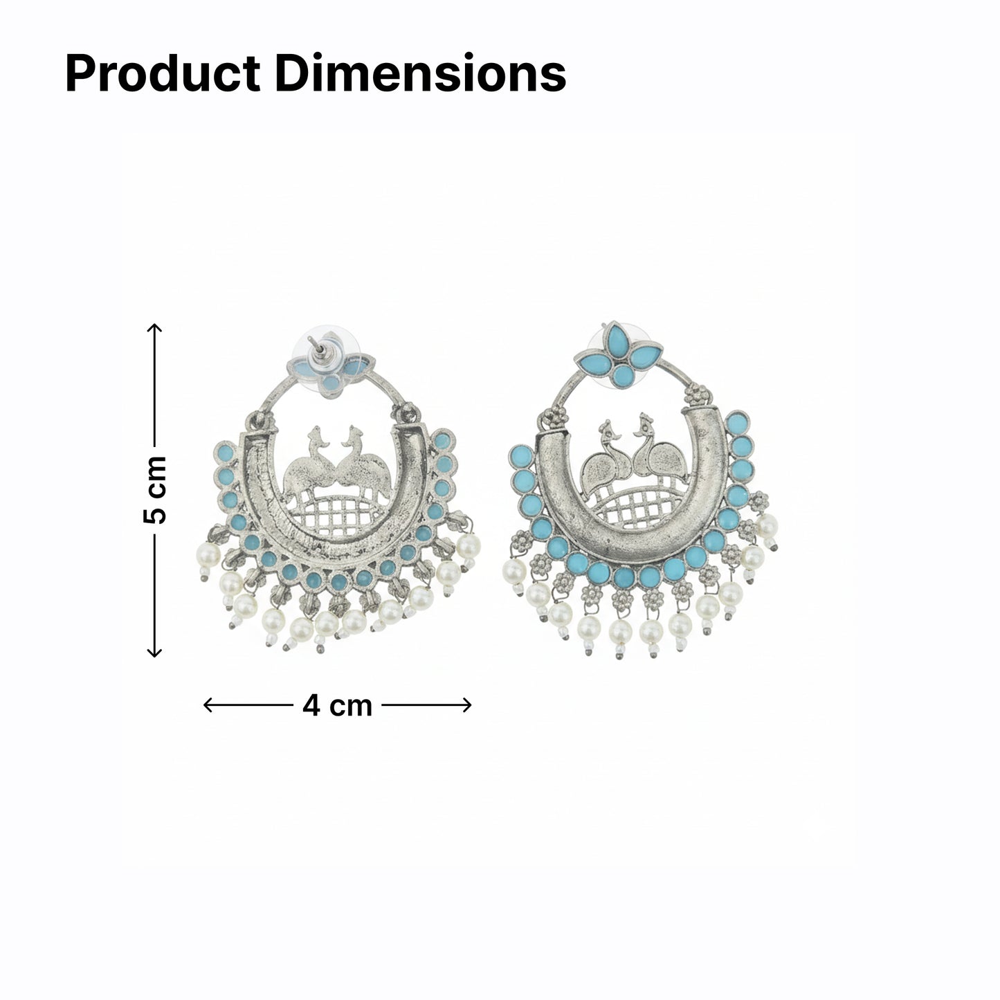 Yellow Chimes pearl drop earrings - cultural event jewellery