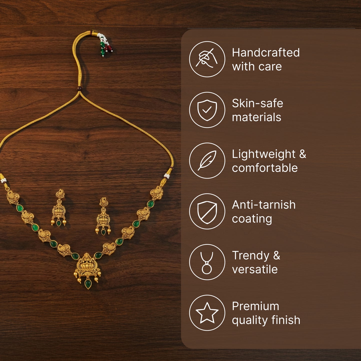 Yellow Chimes goddess motif set - wedding celebrations