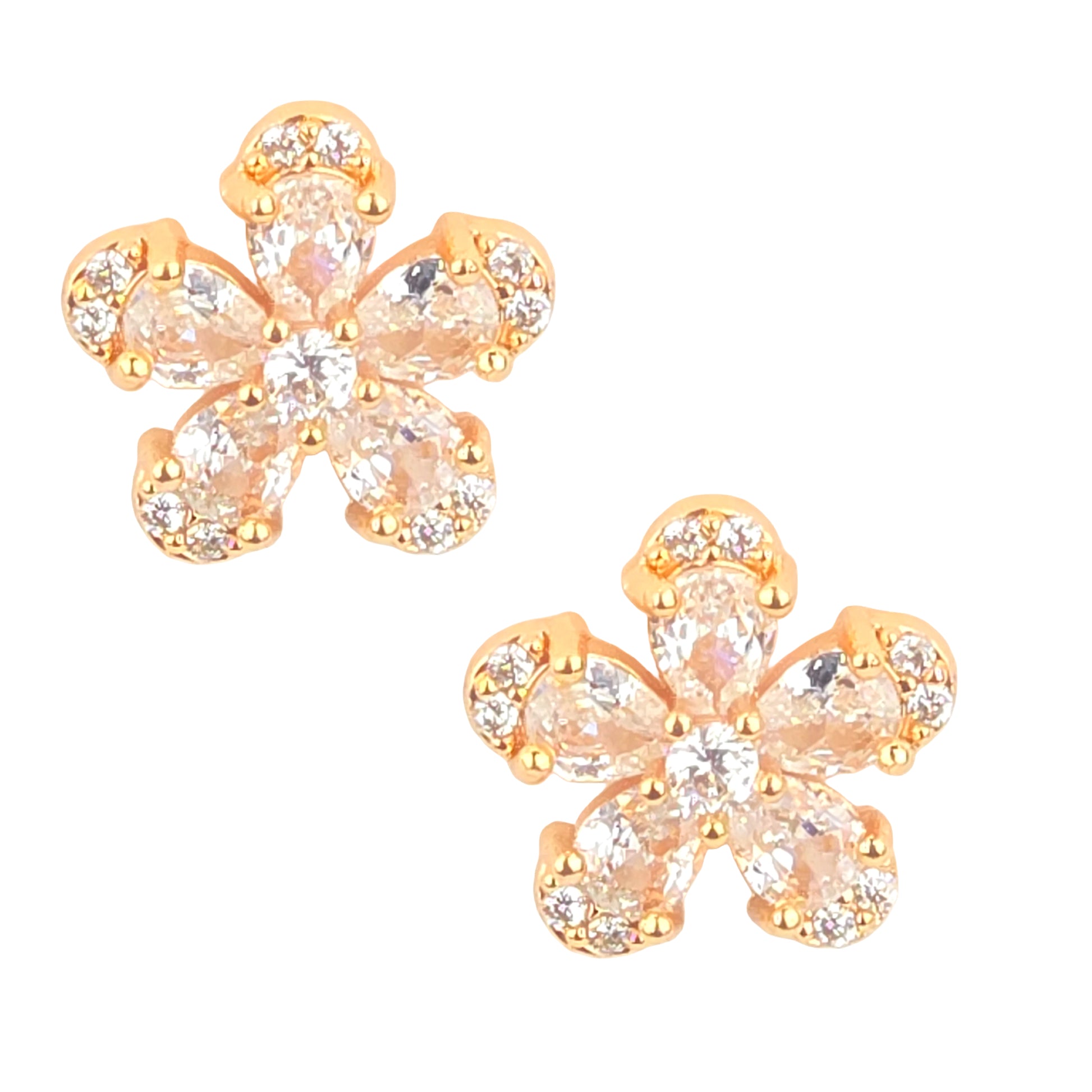 Yellow Chimes elegant studs - Chic addition to any attire