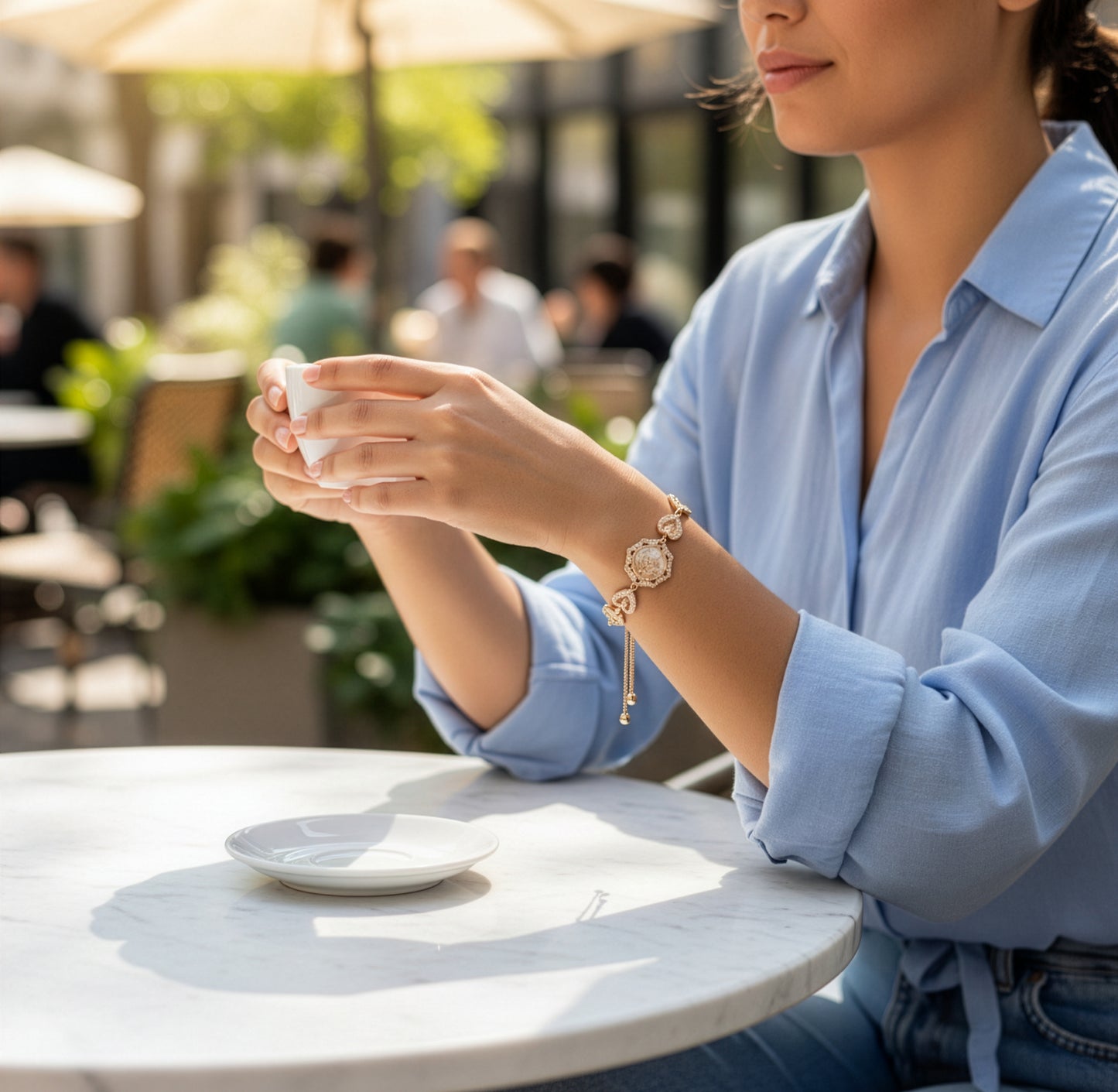 Yellow Chimes women's bracelet - stylish everyday wear