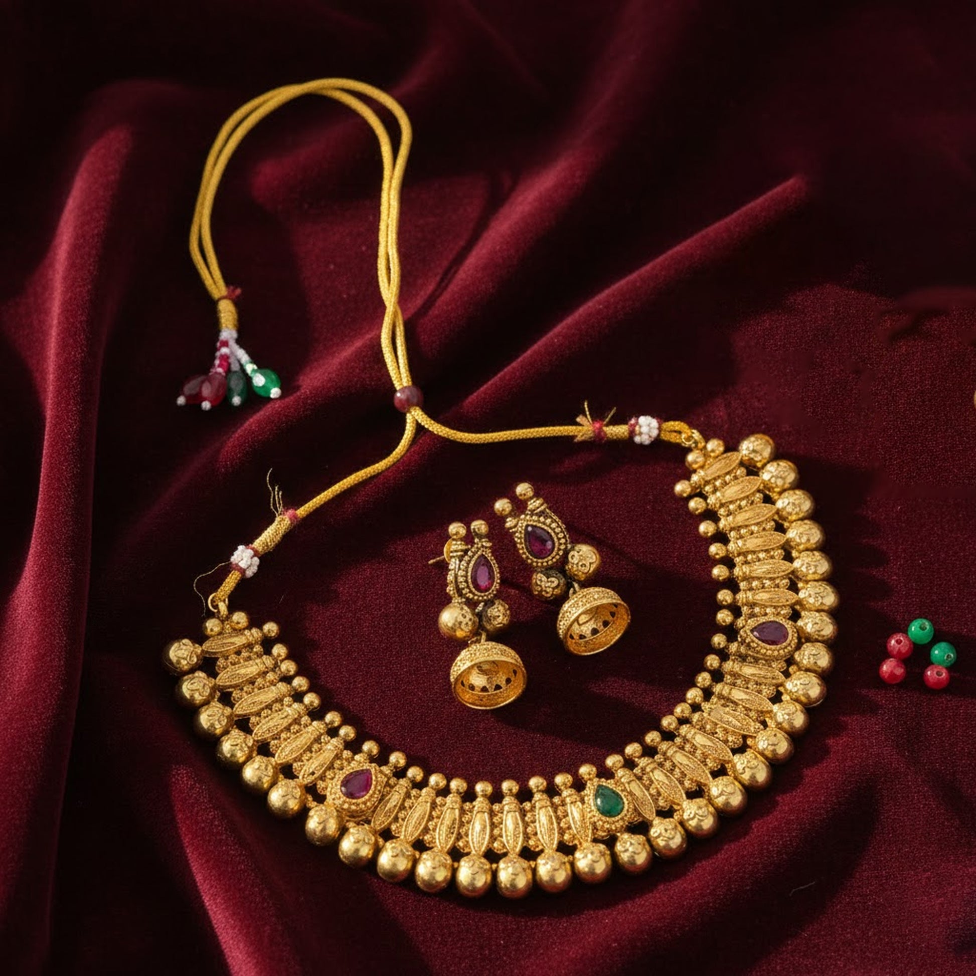 Yellow Chimes women’s jewellery set - Elegant gift option