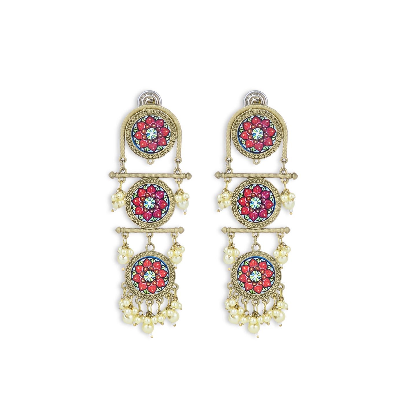 Yellow Chimes trendy earrings - gift for special occasions