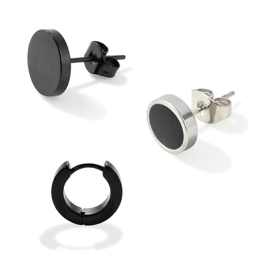 Yellow Chimes combination earrings - versatile gifts for men
