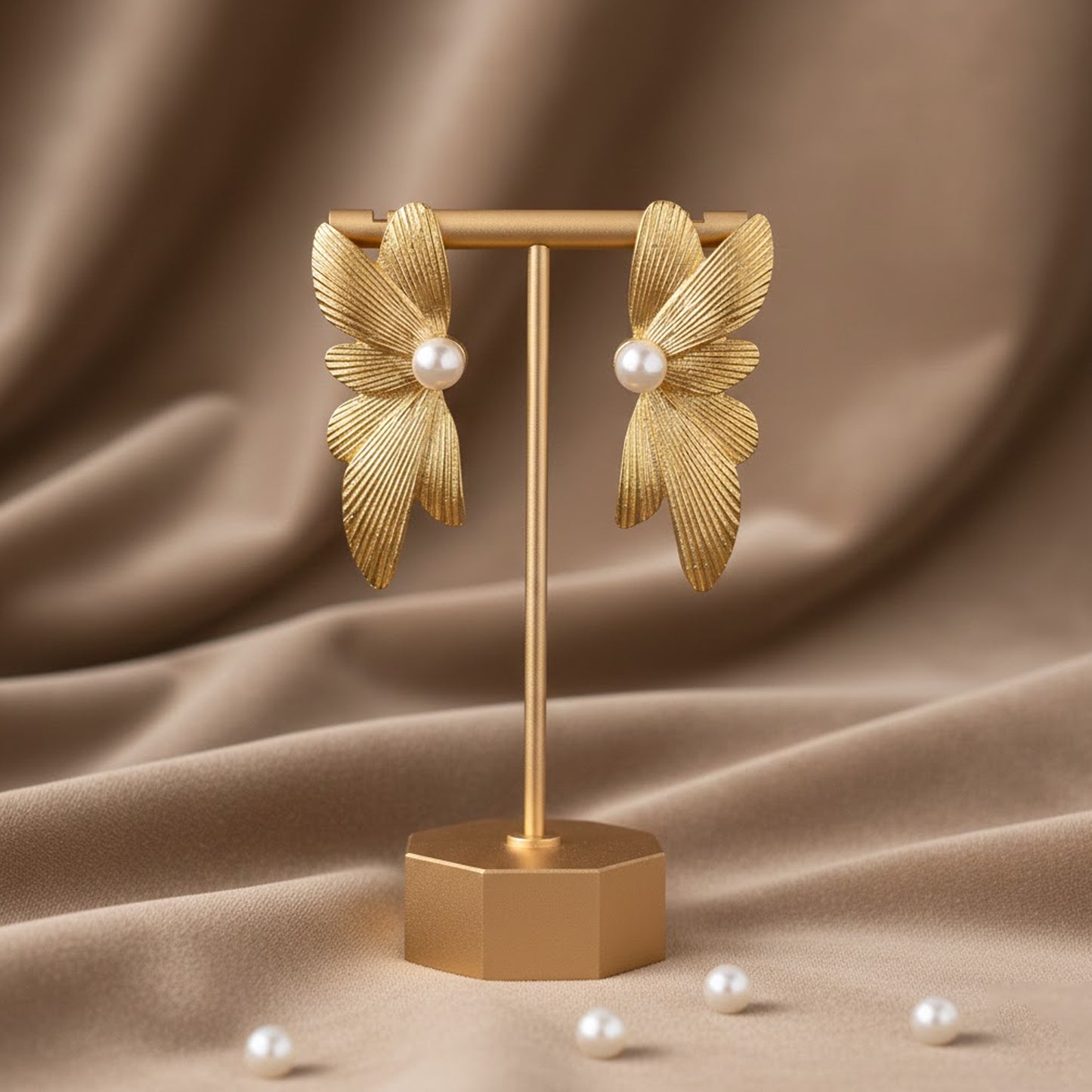 Yellow Chimes earrings - Stylish drop earrings for daily wear