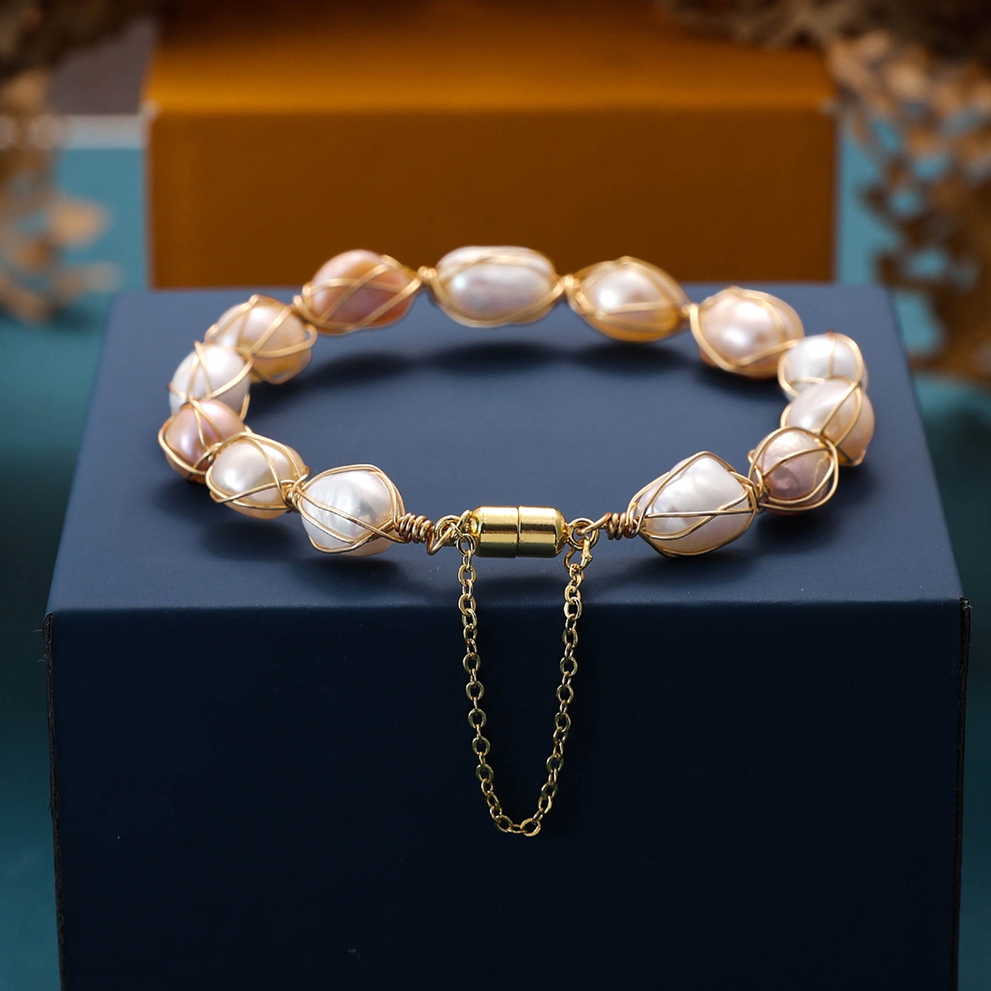 Yellow Chimes adjustable chain bracelet - comfortable fashion jewellery
