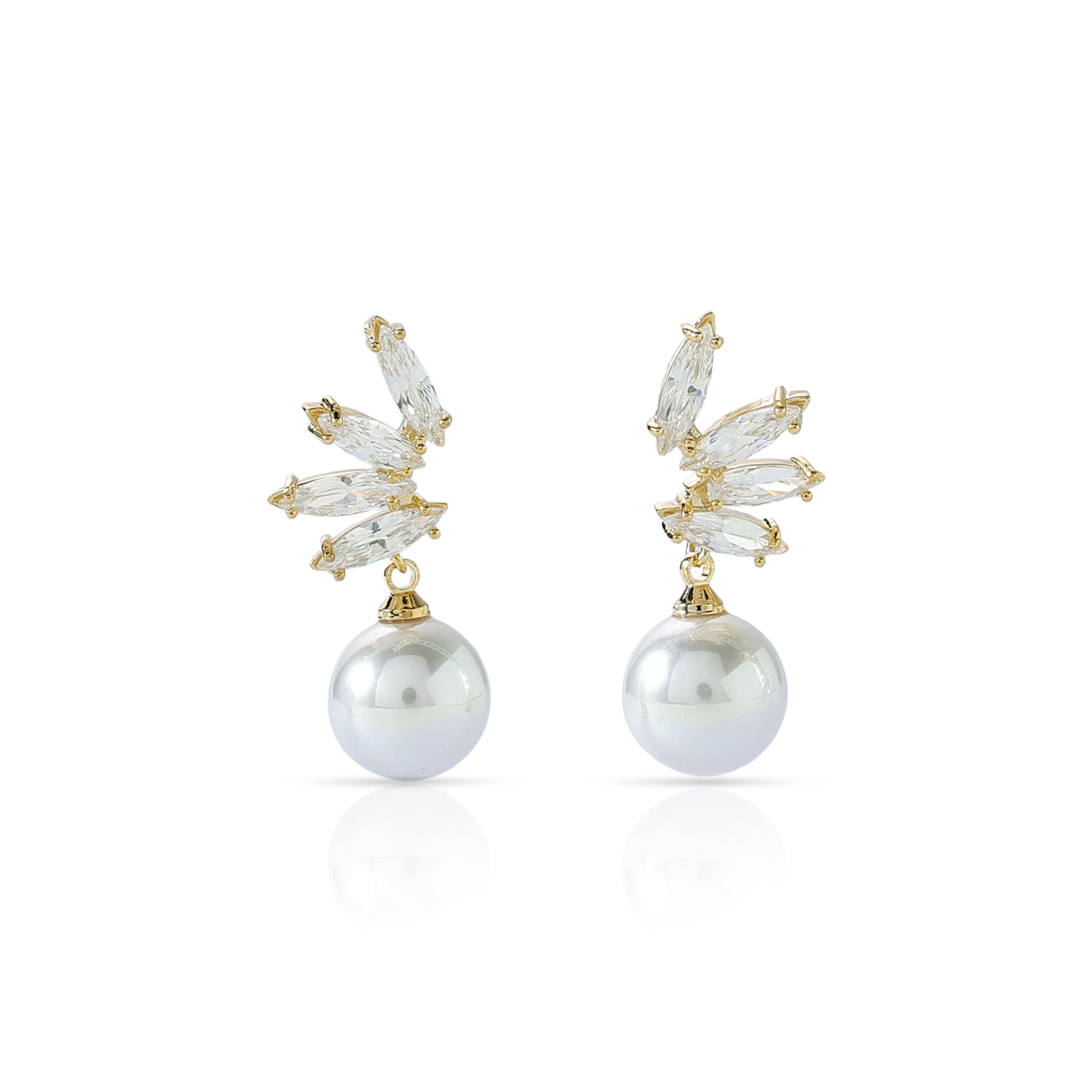 Yellow Chimes lightweight earrings - ideal for casual outings