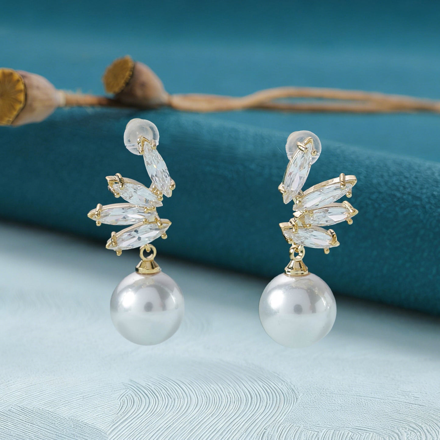 Yellow Chimes elegant earrings - comfortable for all-day wear