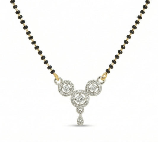 Yellow Chimes elegant gold tone necklace - Fashion statement