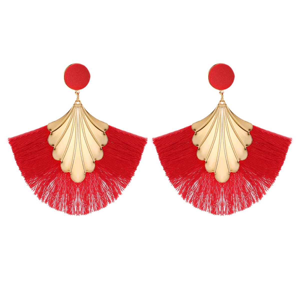 Yellow Chimes lightweight drop earrings - for everyday use