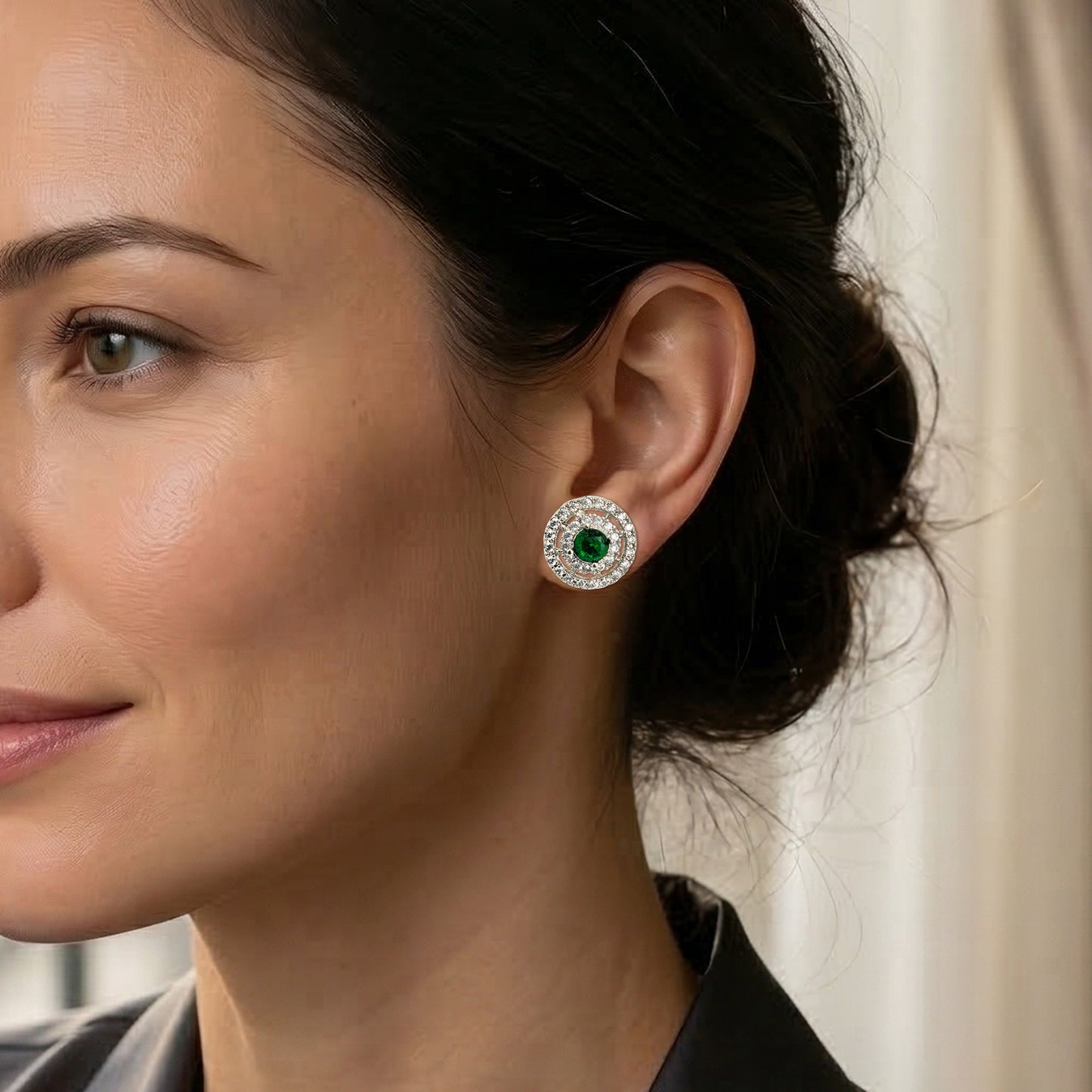 Yellow Chimes Silver Plated Earrings Set - Elegant jewelry collection