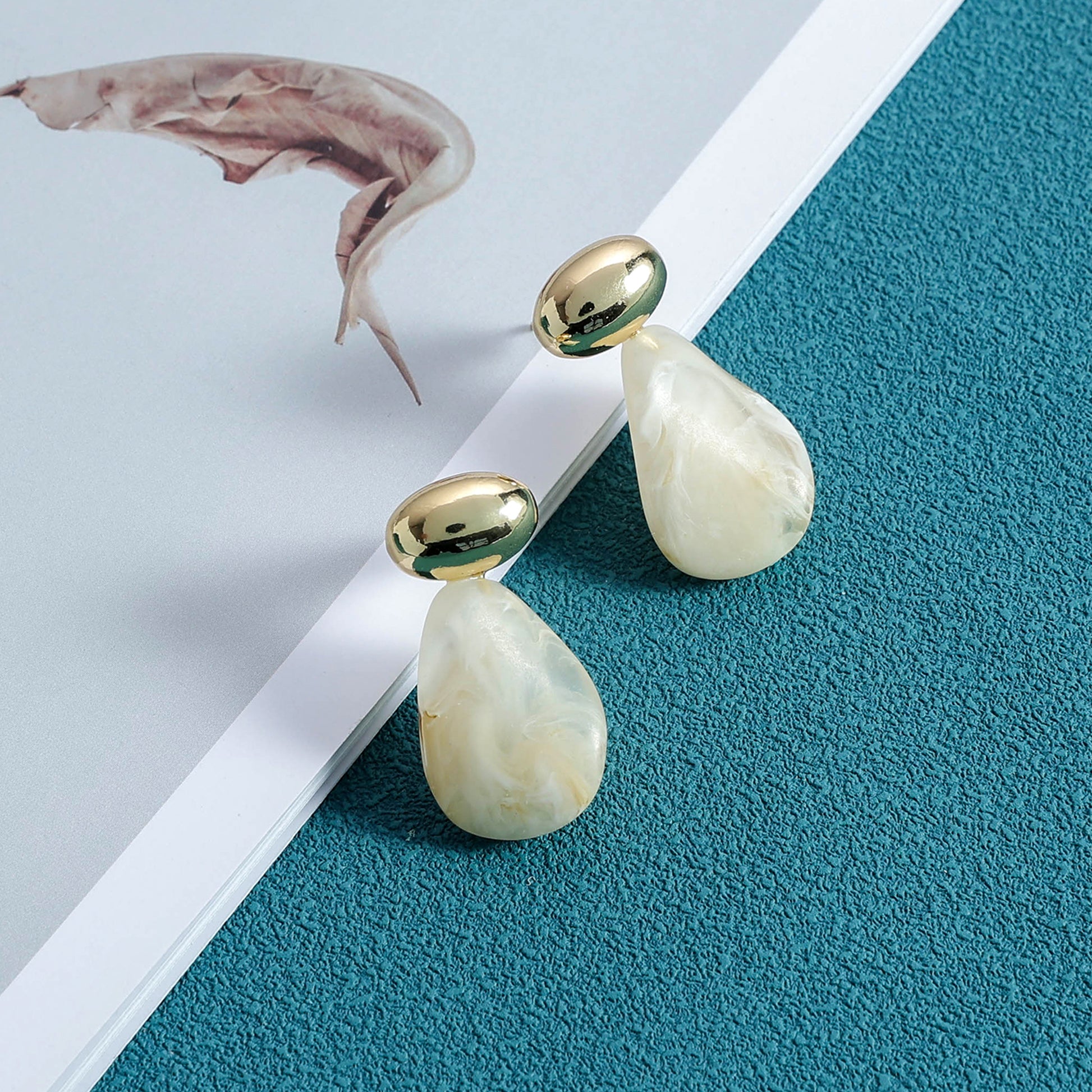 Yellow Chimes lightweight earrings - daily wear jewelry
