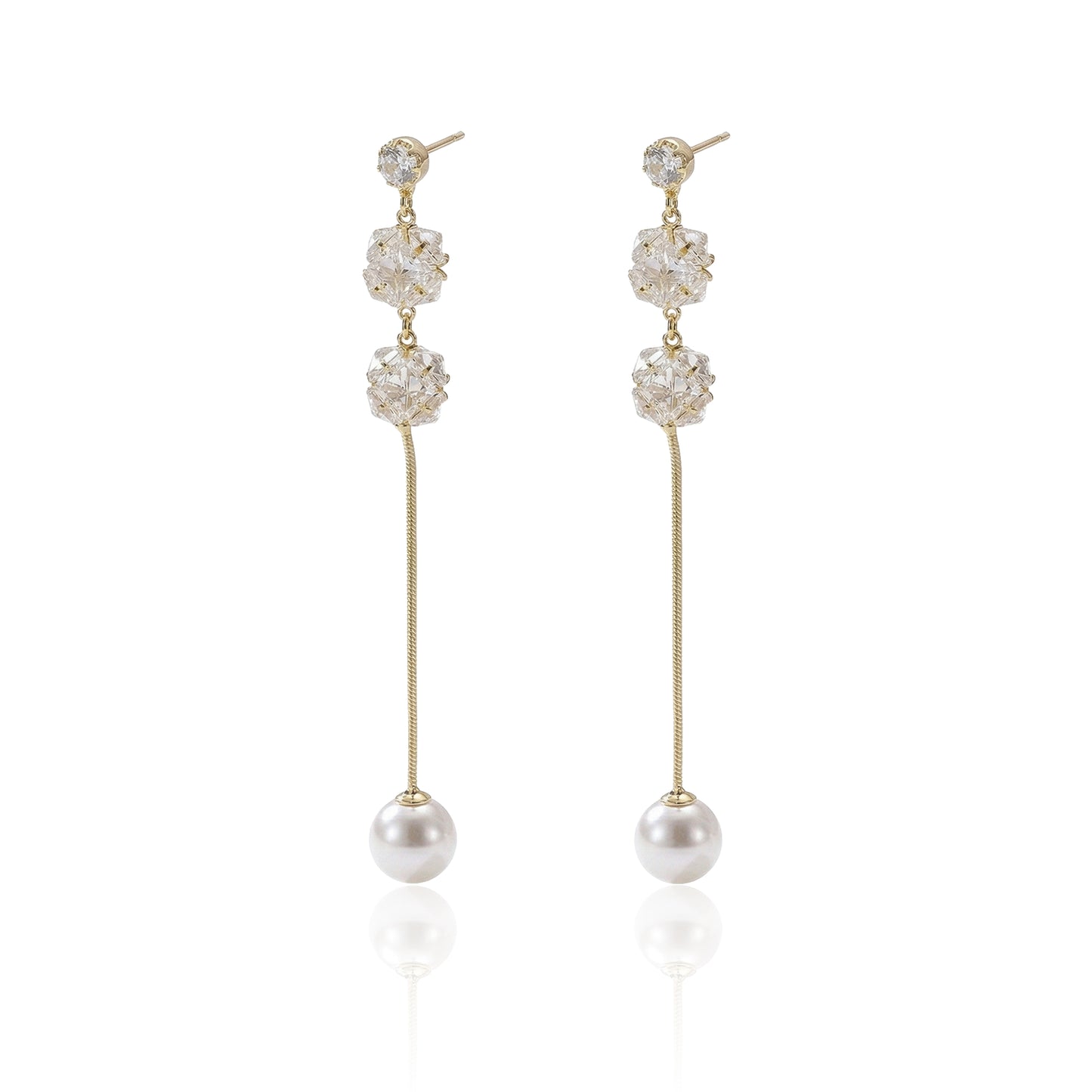 Yellow Chimes lightweight earrings - everyday fashion statement
