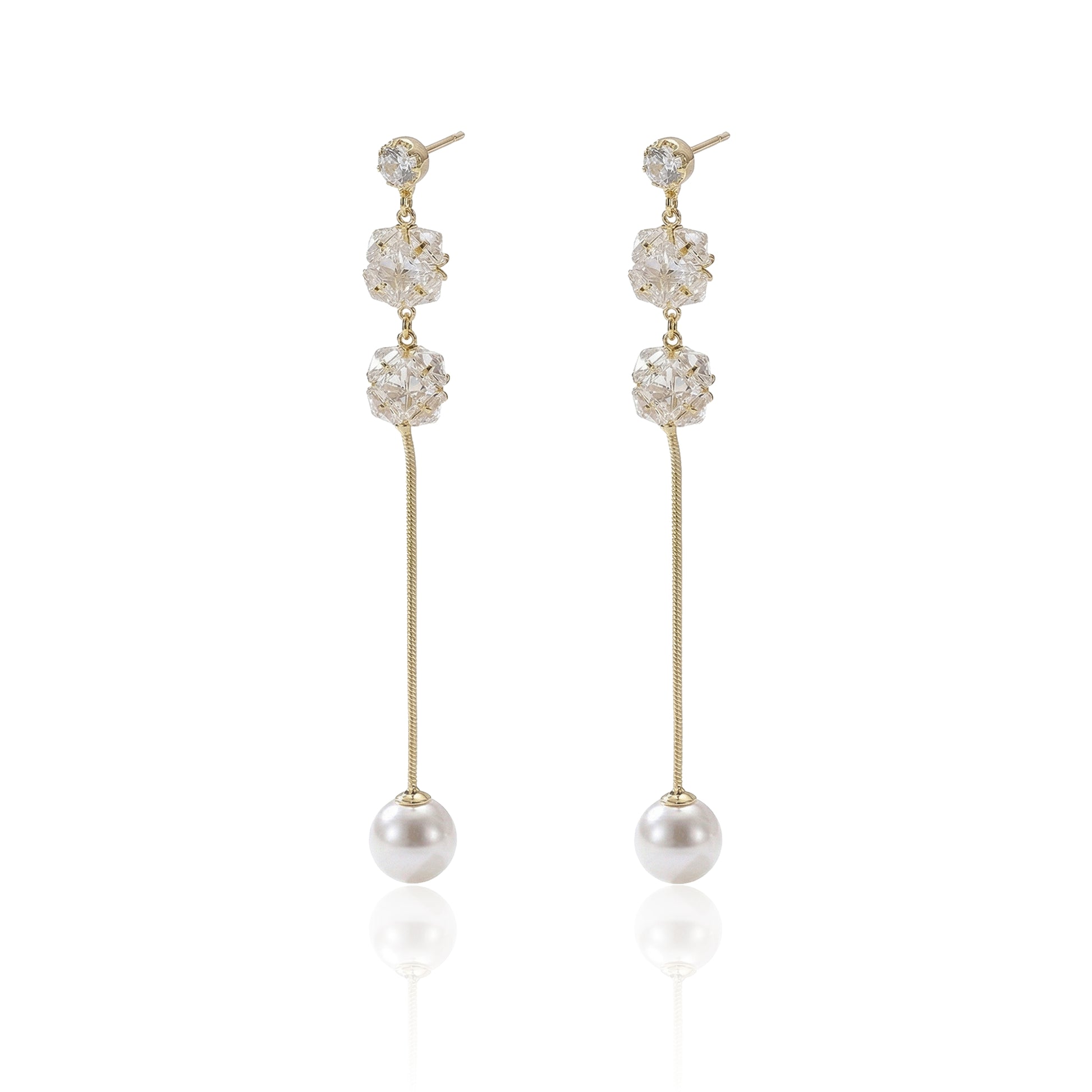 Yellow Chimes lightweight earrings - everyday fashion statement