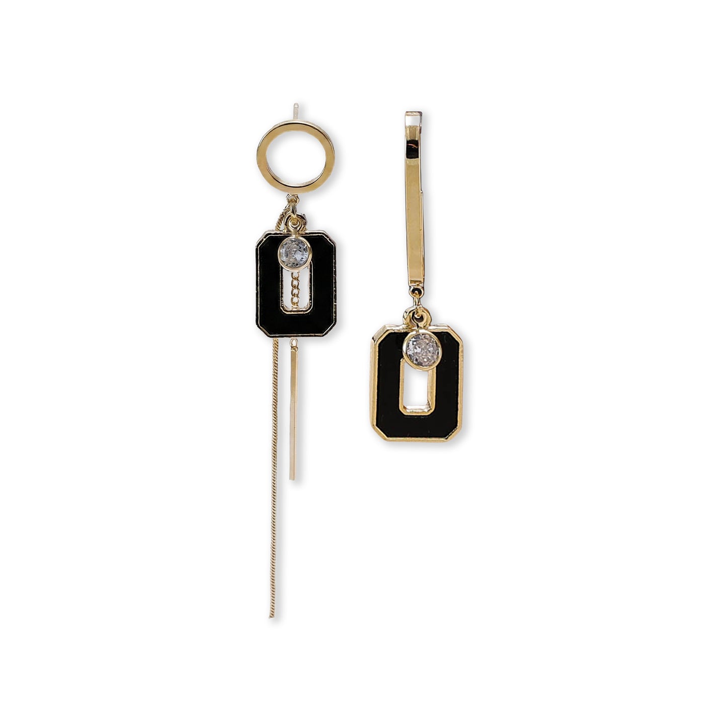 Yellow Chimes elegant drop earrings - versatile fashion accessory