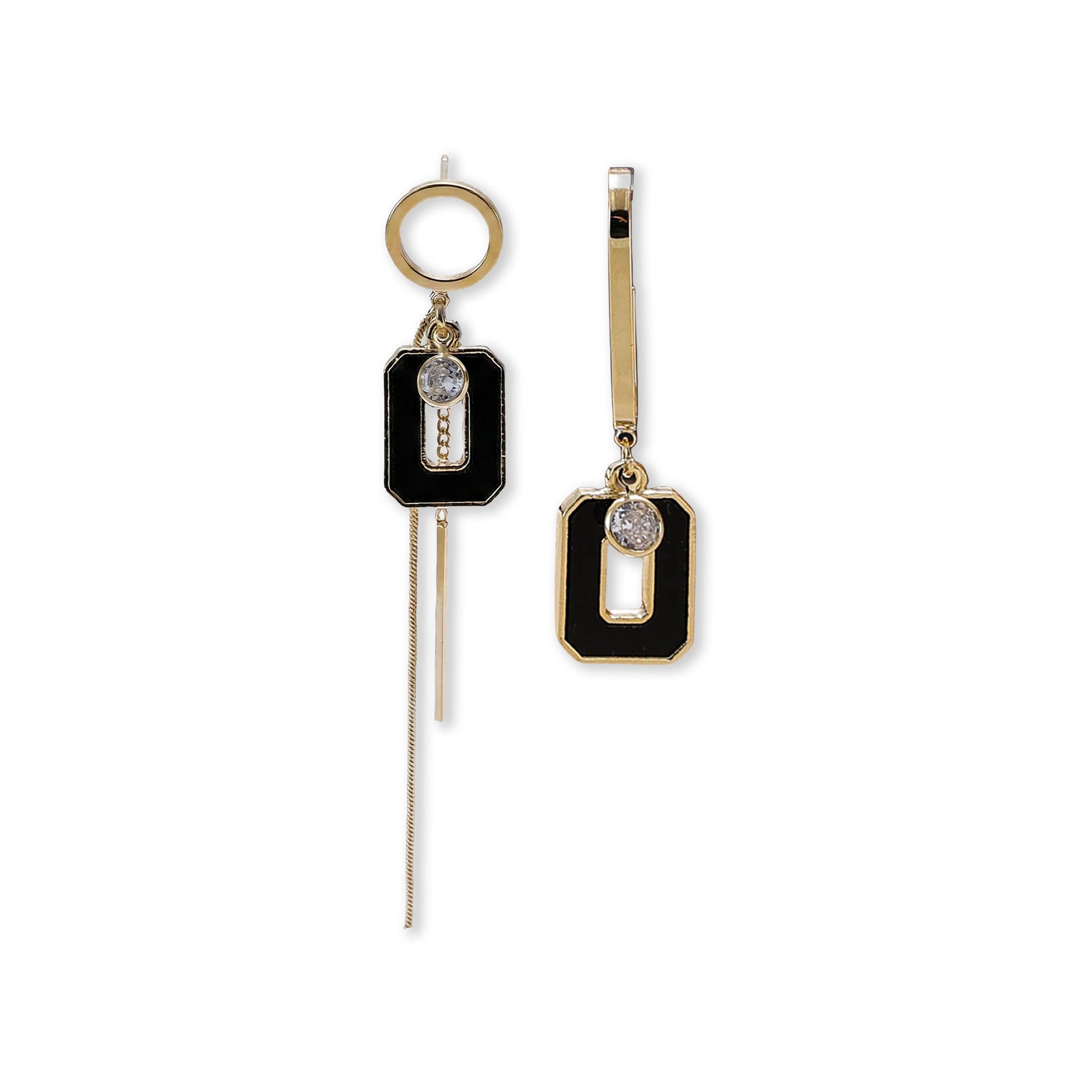 Yellow Chimes elegant drop earrings - versatile fashion accessory