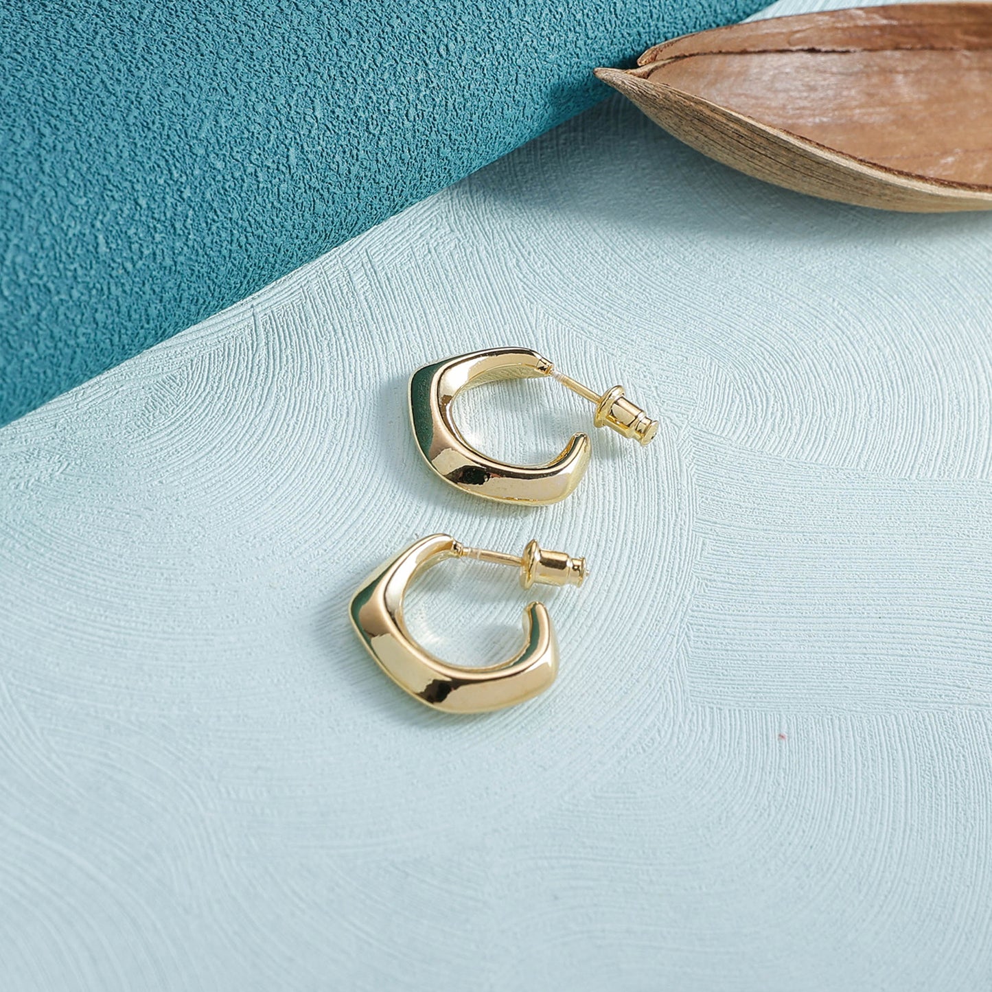 Yellow Chimes Gold Earrings - Gift for Women