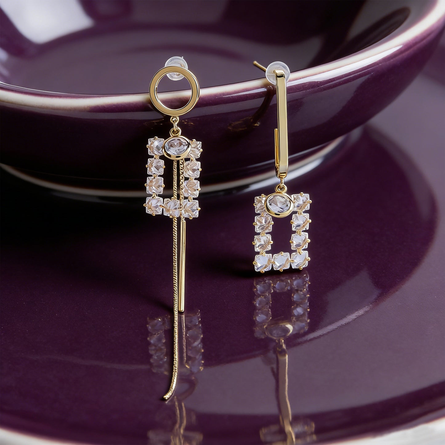 Yellow Chimes women's drop earrings - stylish gift option
