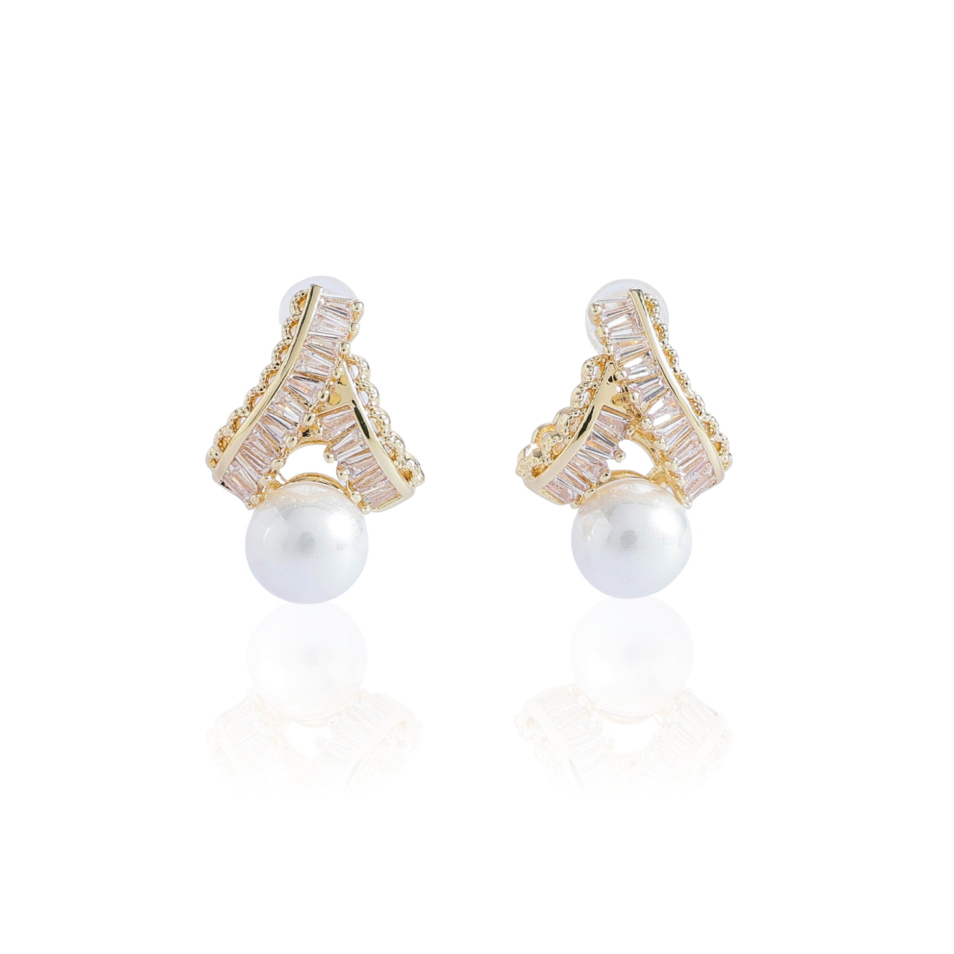 Yellow Chimes gold plated earrings - versatile for all occasions