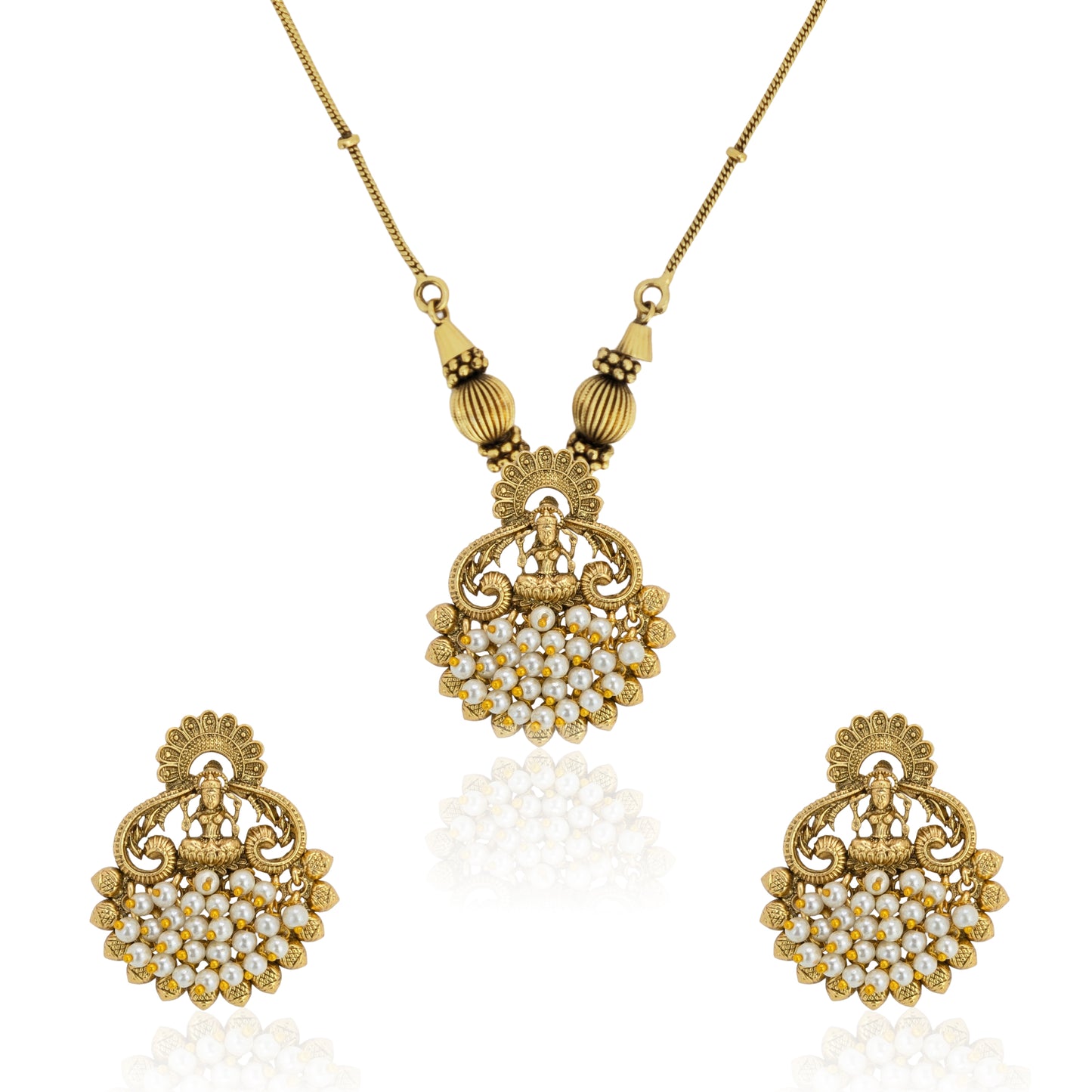 Yellow Chimes traditional jewellery set - gift for weddings