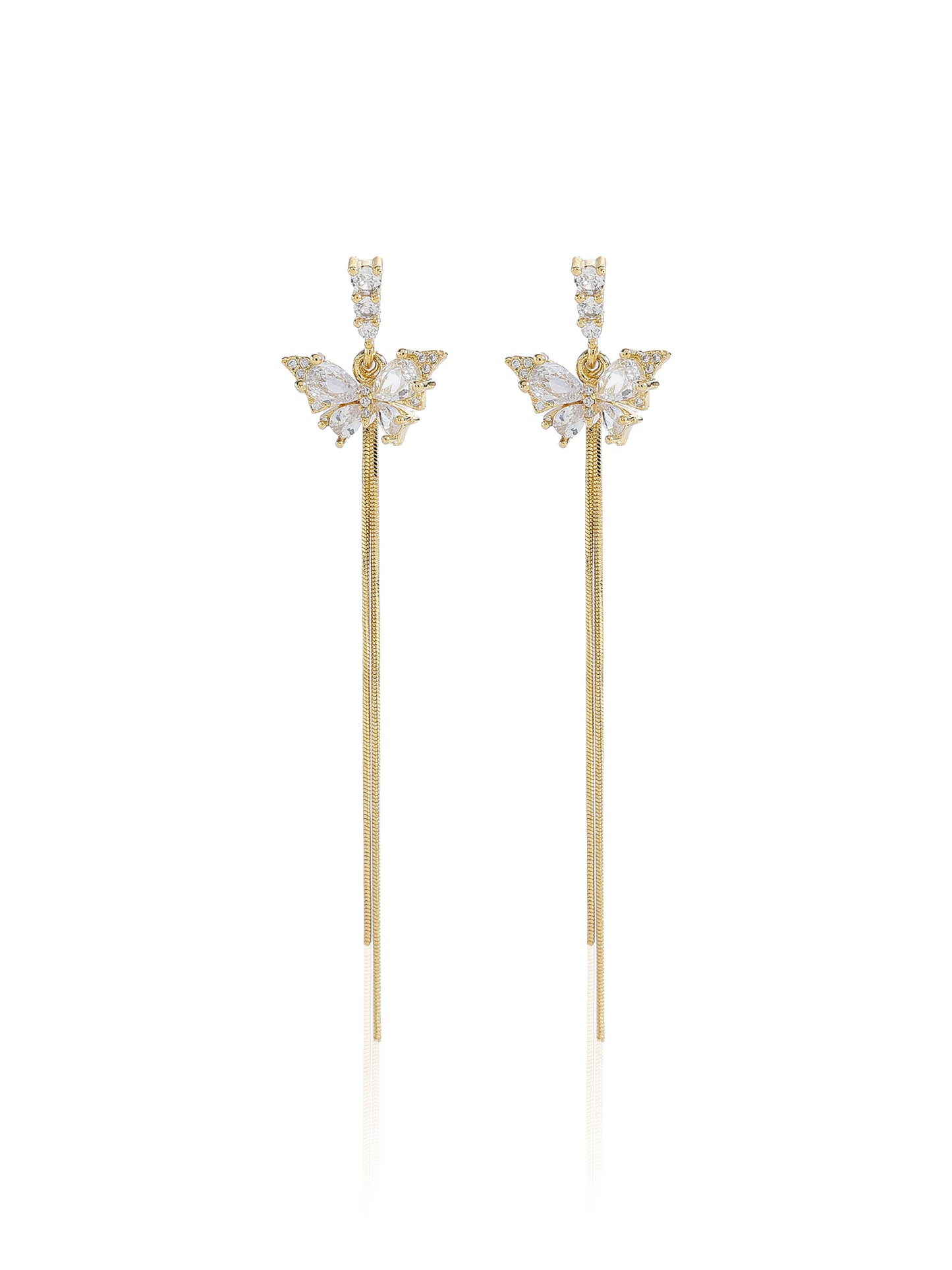 Yellow Chimes statement earrings - enhance your outfit