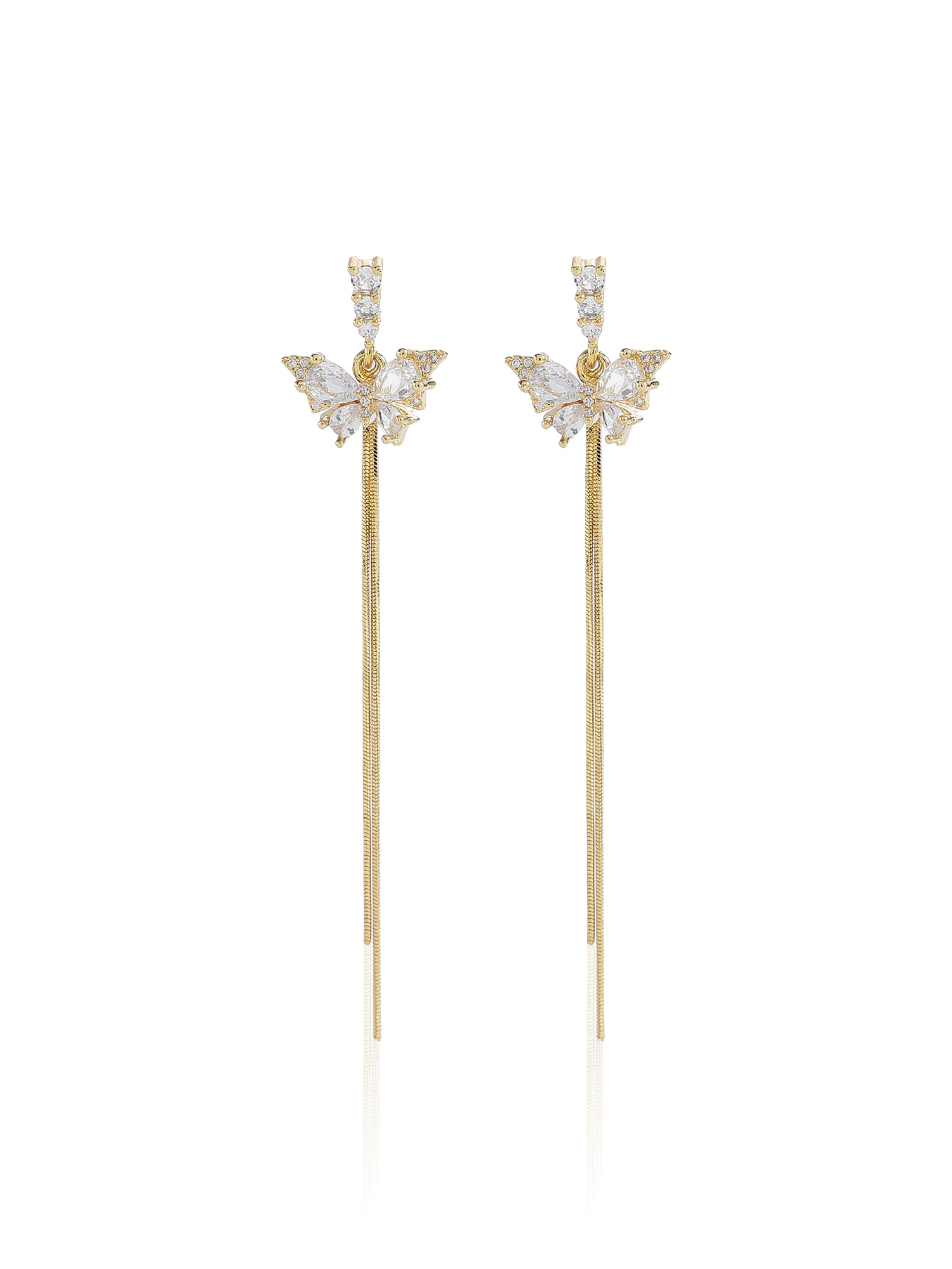 Yellow Chimes statement earrings - enhance your outfit