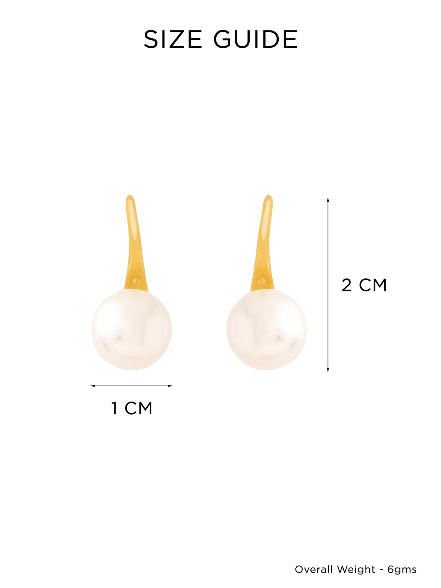 Yellow Chimes Pearl Drop Earrings For Women | Fashion Women Earrings | Combo of 2 Pairs Pearls Earrings For Girls | Birthday Gift for Girls Anniversary Gift for Women