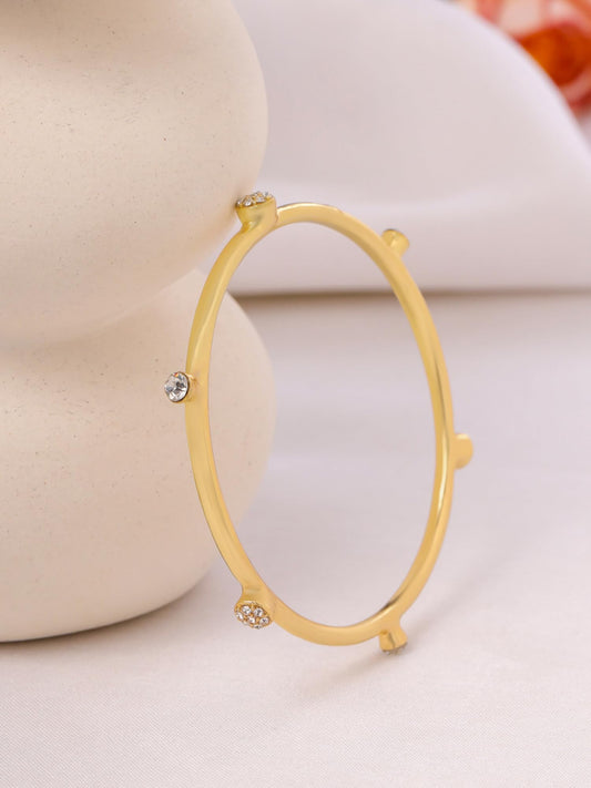 Yellow Chimes Bangle Bracelet For Woman | Fashion Golden Bracelet For Women Hand Accessories For Women | Crystal Bangles Bracelets for Girls | Birthday Gift for Women Anniversary Gift for Wife