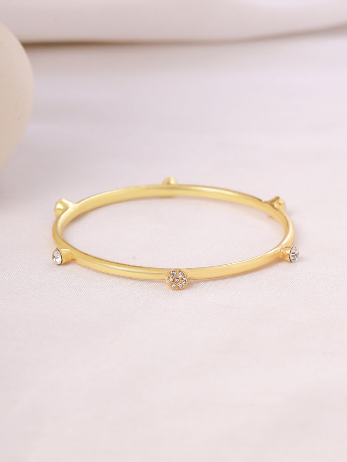 Yellow Chimes Bangle Bracelet For Woman | Fashion Golden Bracelet For Women Hand Accessories For Women | Crystal Bangles Bracelets for Girls | Birthday Gift for Women Anniversary Gift for Wife