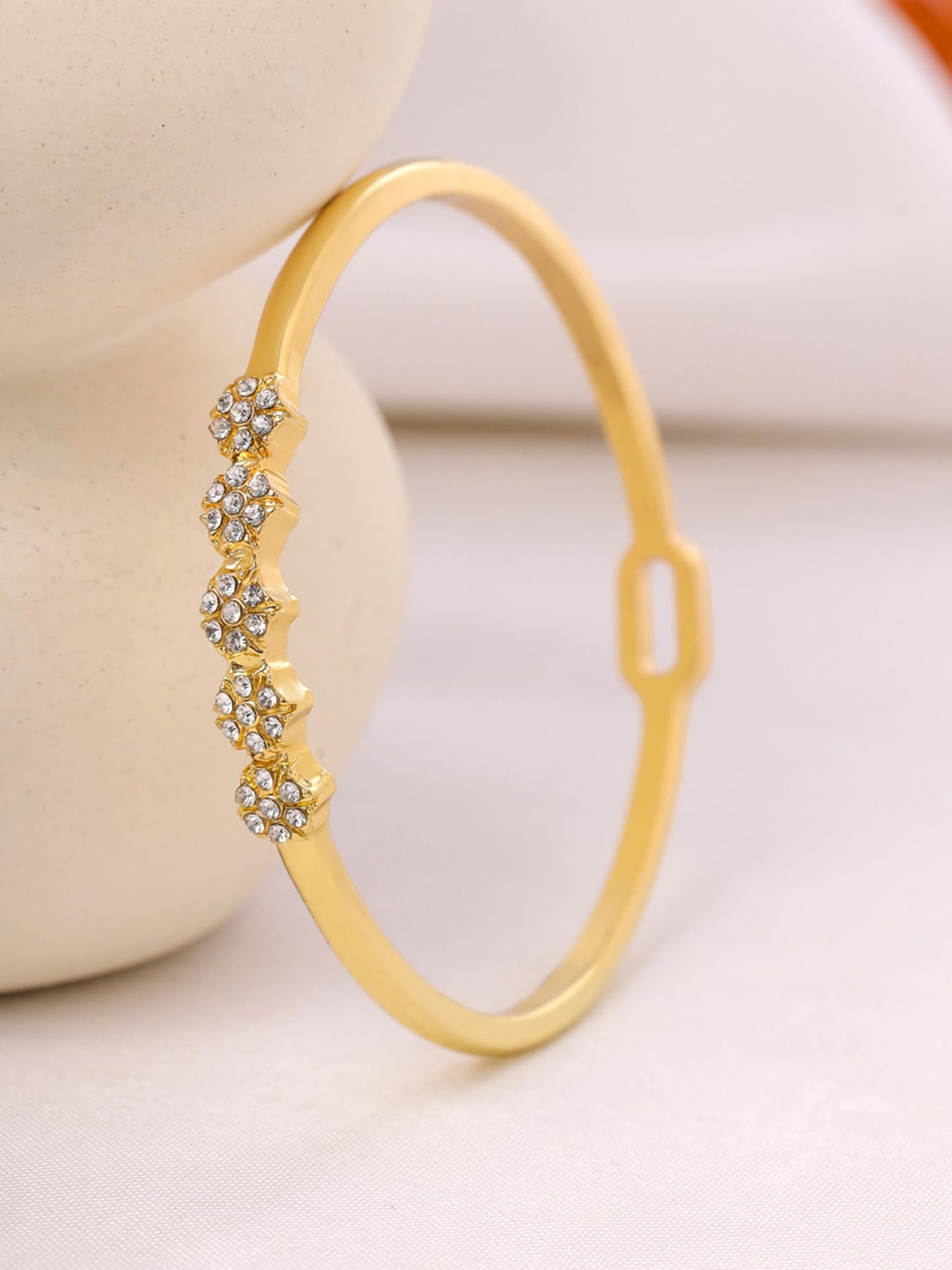 Yellow Chimes Bangle Bracelet For Woman | Fashion Golden Bracelet For Women Hand Accessories For Women | Crystal Bangles Bracelets for Girls | Birthday Gift for Women Anniversary Gift for Wife