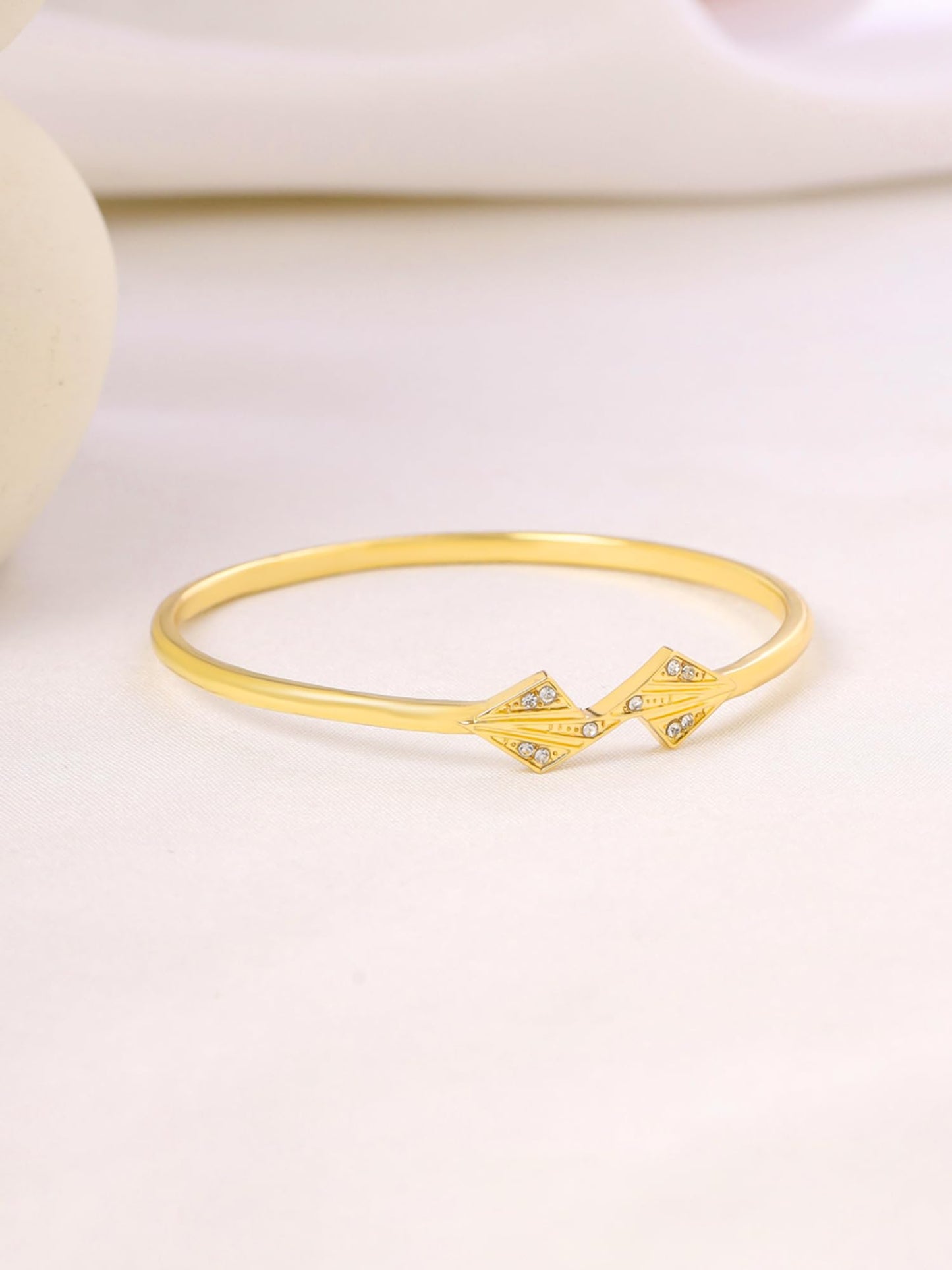 Yellow Chimes Bangle Bracelet For Woman | Fashion Golden Bracelet For Women Hand Accessories For Women | Crystal Bangles Bracelets for Girls | Birthday Gift for Women Anniversary Gift for Wife