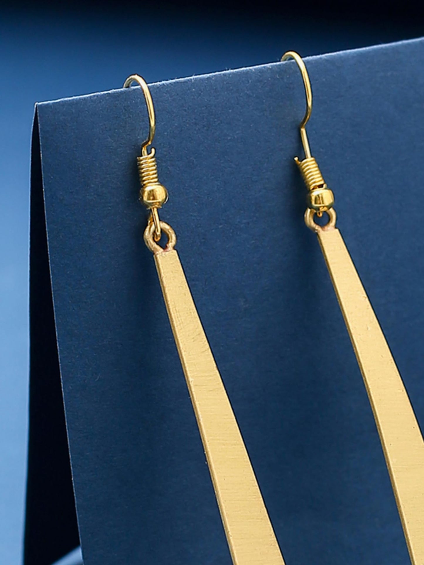 Yellow Chimes Dangler Earrings for Women | Fashion Golden Women Earrings | Gold Plated Long Dangler Earrings for Girls | Birthday Gift for Girls Anniversary Gift for Women