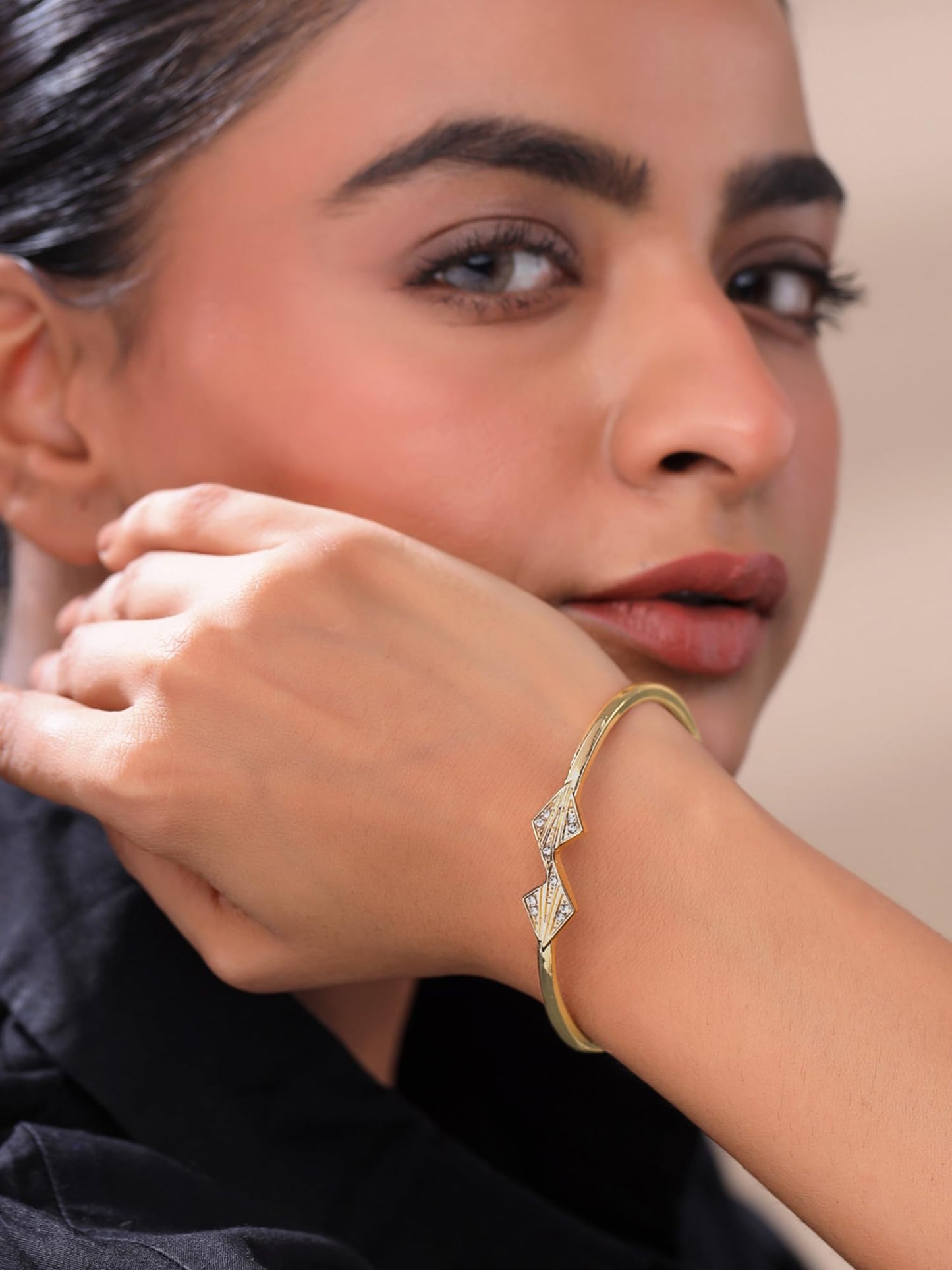 Yellow Chimes Bangle Bracelet For Woman | Fashion Golden Bracelet For Women Hand Accessories For Women | Crystal Bangles Bracelets for Girls | Birthday Gift for Women Anniversary Gift for Wife