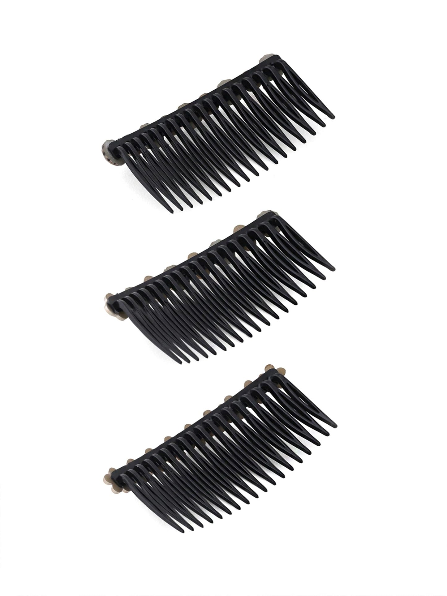 Yellow Chimes Comb Pin for Women Hair Accessories for Women Western Comb Clips for Hair for Women Set of 3 Pcs Juda Pin Hair Pins for Women Side Pin/Comb Pin/Juda pin Accessories for Women