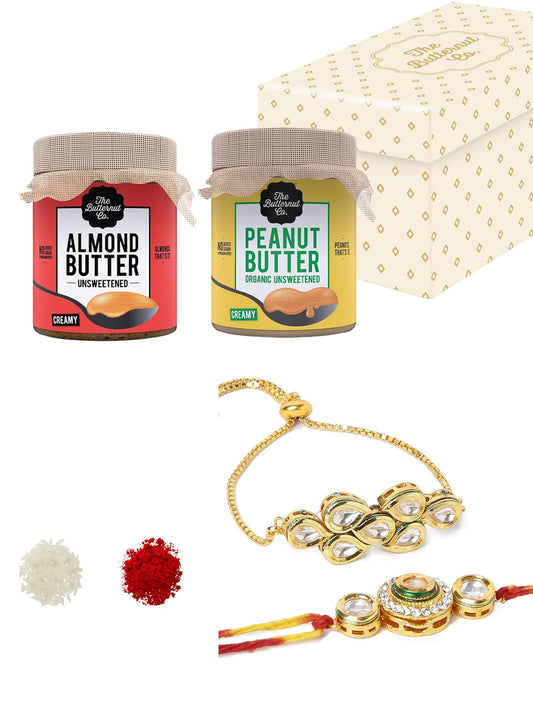 Yellow Chimes Festive Bracelet Set - Perfect Raksha Bandhan gift