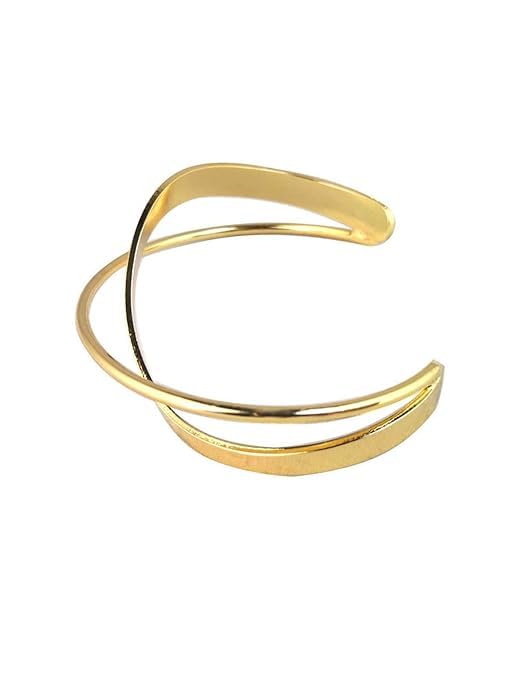 Kairangi Bracelet For Women Gold Toned Sophisticated Kada Bracelet For Women and Girls