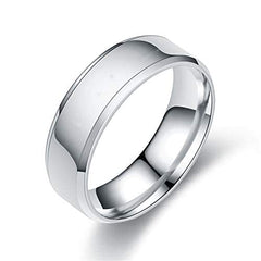Yellow Chimes Rings for Women Stainless Steel Silver Band Style Ring for Women and Girls