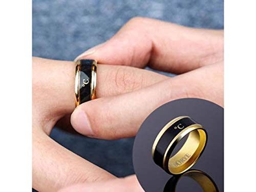 Yellow Chimes Band Ring for Men Stainless Steel Ring for for Women & Men (Unisex) (10)