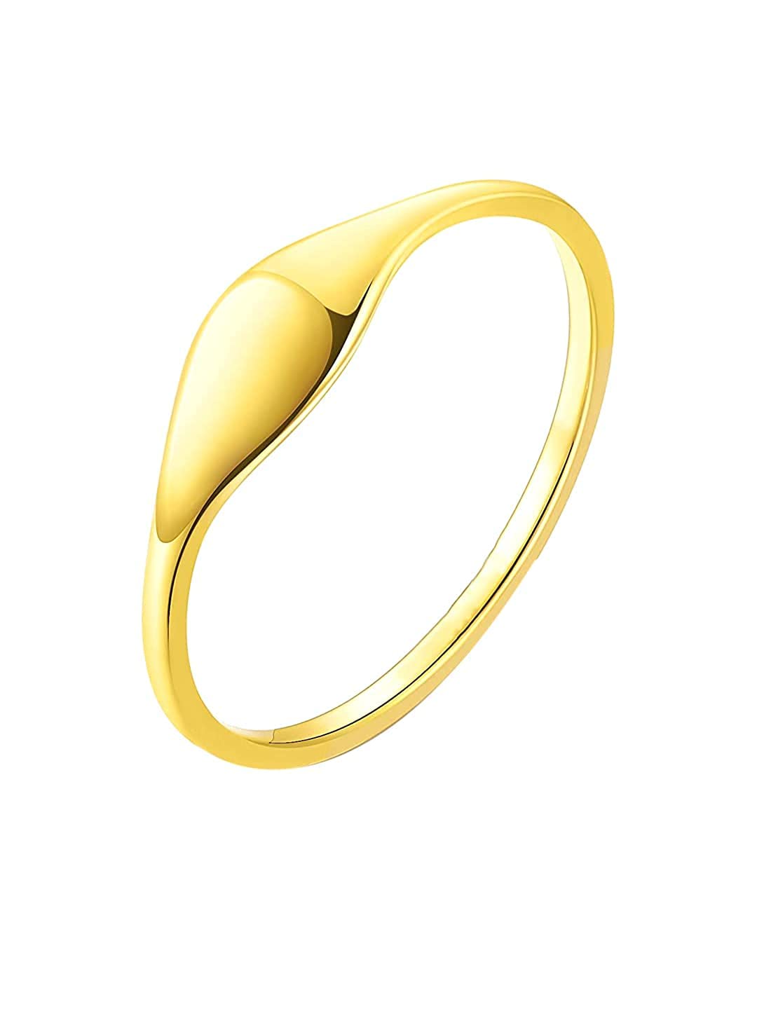 Yellow Chimes Ring For Women Gold Plated Rings for Women and Girls (Design-2, Gold-1)