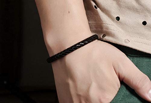 Buy Online Black New Stylish Fashion Leather Bracelet | jewellery for men |  menjewell.com