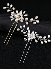 Kairangi Comb Pin for Women Floral Comb Clips for Hair for Women Bridal Hair Pins for Women Bridal Hair Accessories for Wedding Side Pin/Comb Pin/Jooda Pin Accessories for Women