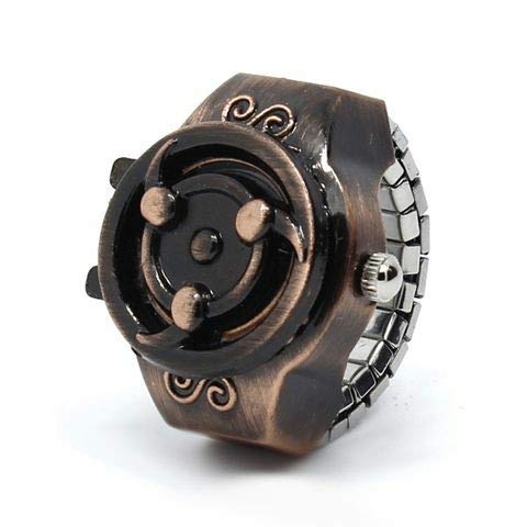 Yellow Chimes Rings for Women Dial Analog Watch Ring Stretchable Ring Watch for Women and Girls.