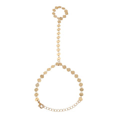 Yellow Chimes Hand Chain For Women Gold Plated Hand Chain For Women and Girls