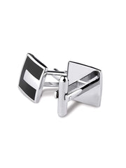 Yellow Chimes Cufflinks for Men Cuff links Stainless Steel Formal Silver Cufflinks for Men and Boy's (Style-3)