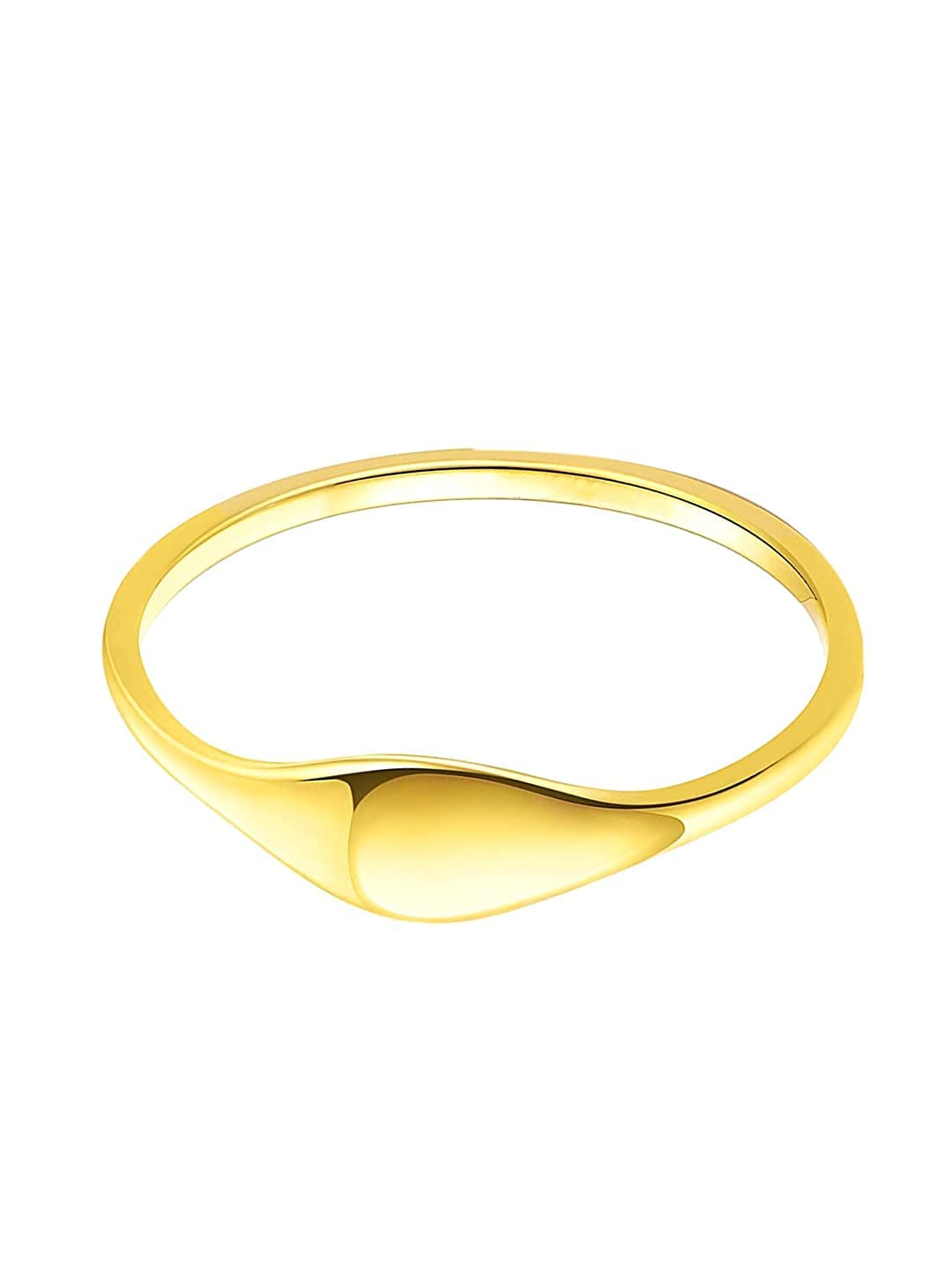 Yellow Chimes Ring For Women Gold Plated Rings for Women and Girls (Design-2, Gold-1)