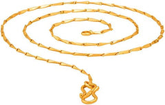 Yellow Chimes Gold Plated Latest Fashion Classic Design Most Popular Rice Neck Chains for Men and Boys