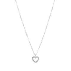 Raajsi by Yellow Chimes 925 Sterling Silver Pendant for Girls & Kids Melbees Kids Collection Heart Design | Birthday Gift for Girls Kids | With Certificate of Authenticity & 6 Month Warranty
