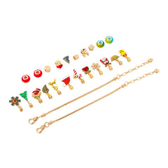 Melbees by Yellow Chimes Jewellery for Girls and Kids Charm Bracelet Making Kit for Girls DIY Christmas Themed Bracelet for Girls Bracelet Jewelry Making Kit for Girls Birthday Gift for Girls.